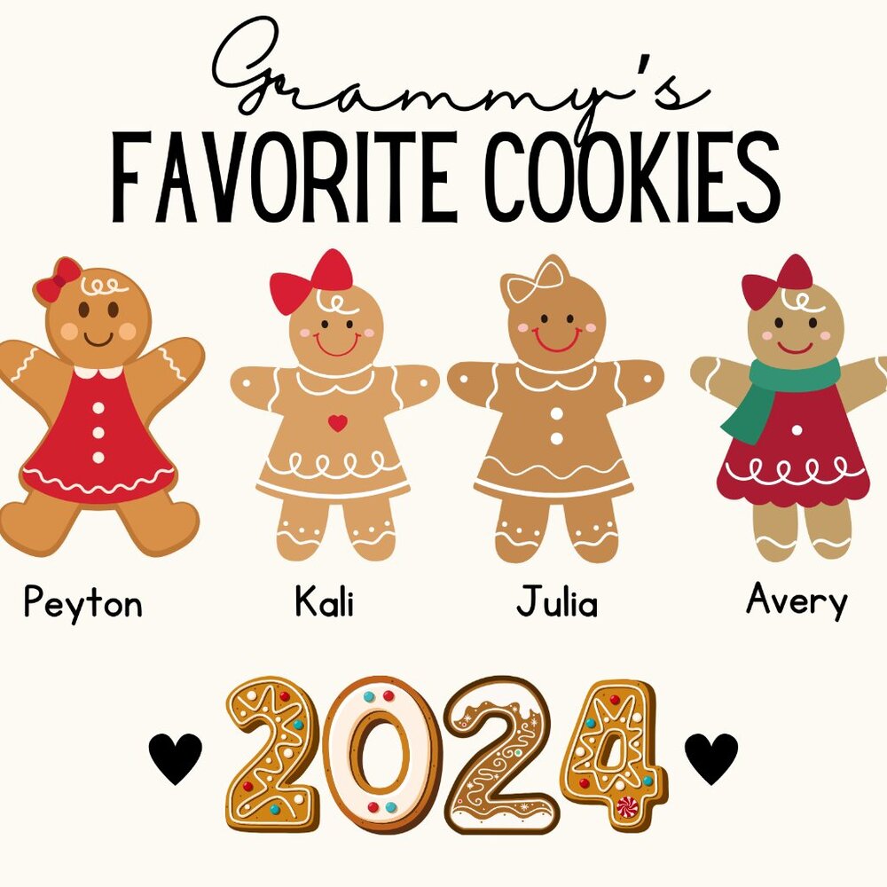 Personalized Print Grammy - Grammy's Cookies